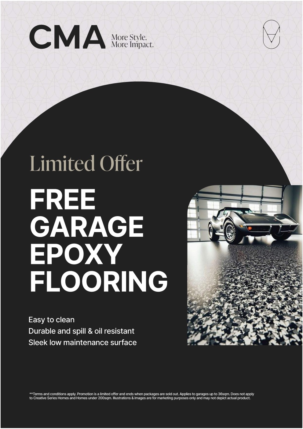 Epoxy Floor Finish promotion brochure
