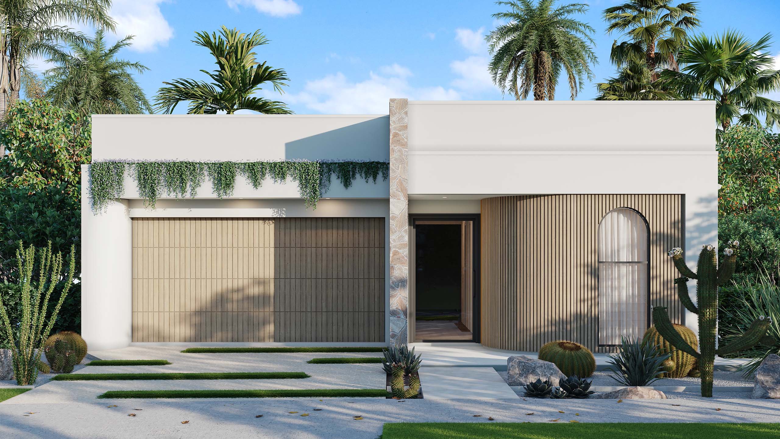 Elegant single storey home design
