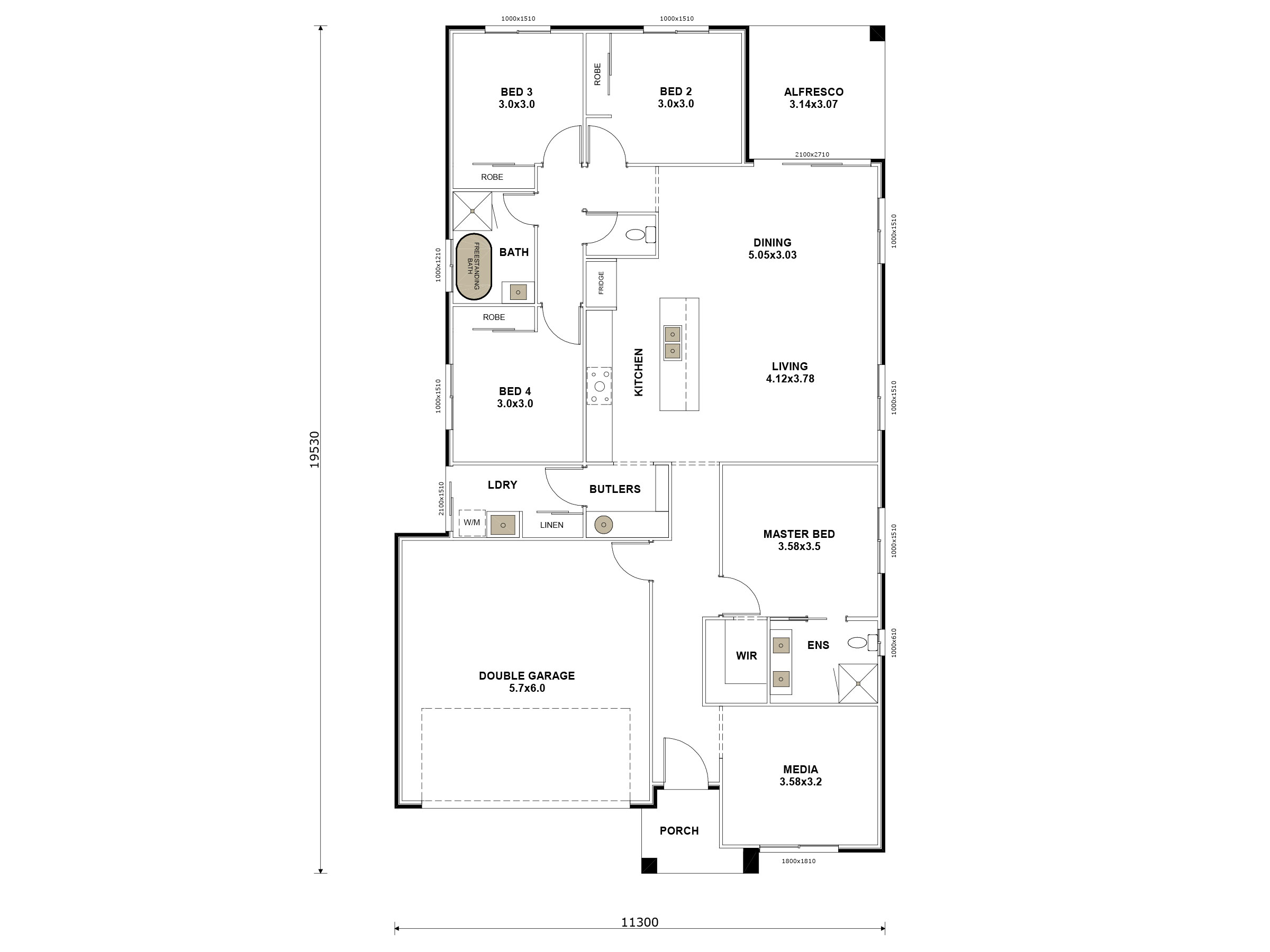 Aspire 197 Floor Plan