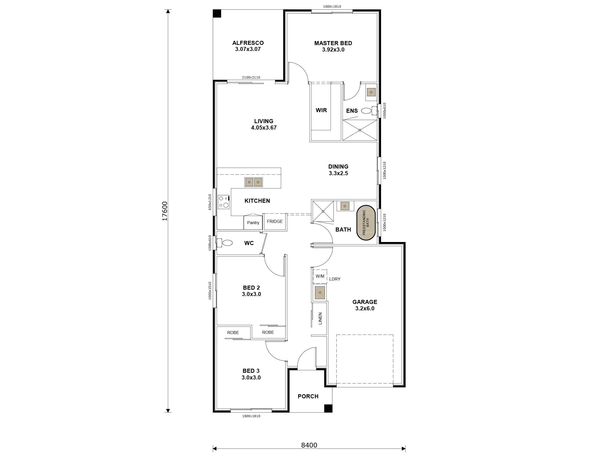 Bella 133 Floor Plan