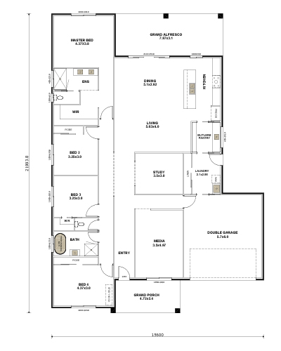 Ascot 286 Floor Plan