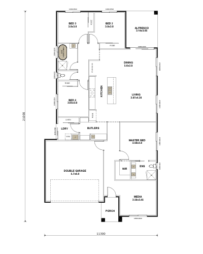 Aspire 209 Floor Plan