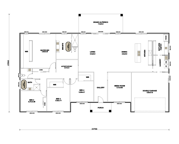 Davenport 309 Floor Plan
