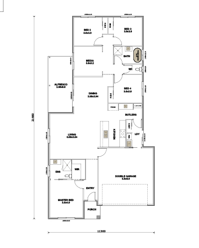Glen 209 Floor Plan