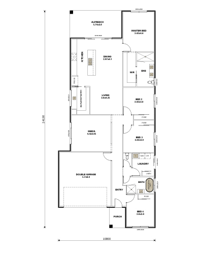 Hamilton 227 Floor Plan