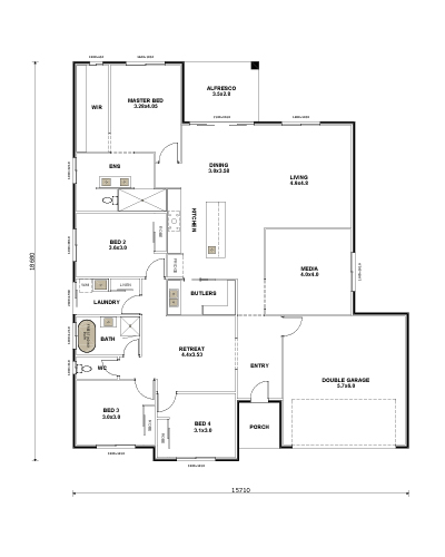 Hayman 244 Floor Plan