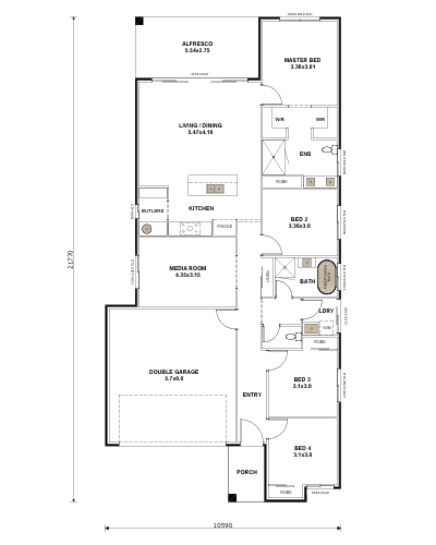 iEndeavour 198 Floor Plan