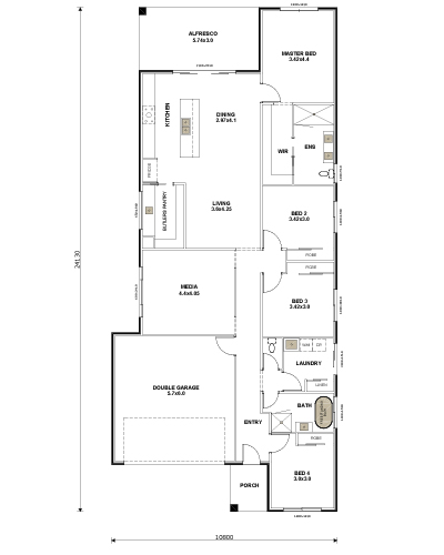 iHamilton 227 Floor Plan