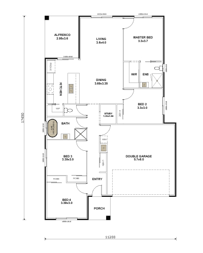 iStart 175 Floor Plan