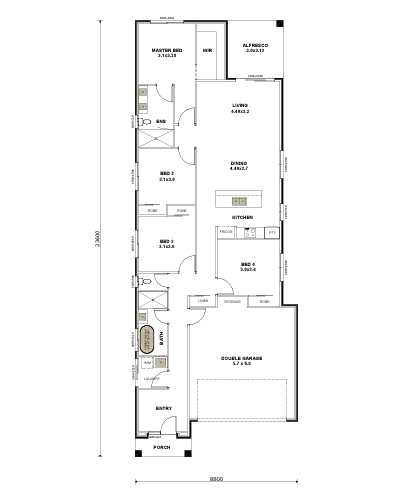 iWavell 184 Floor Plan