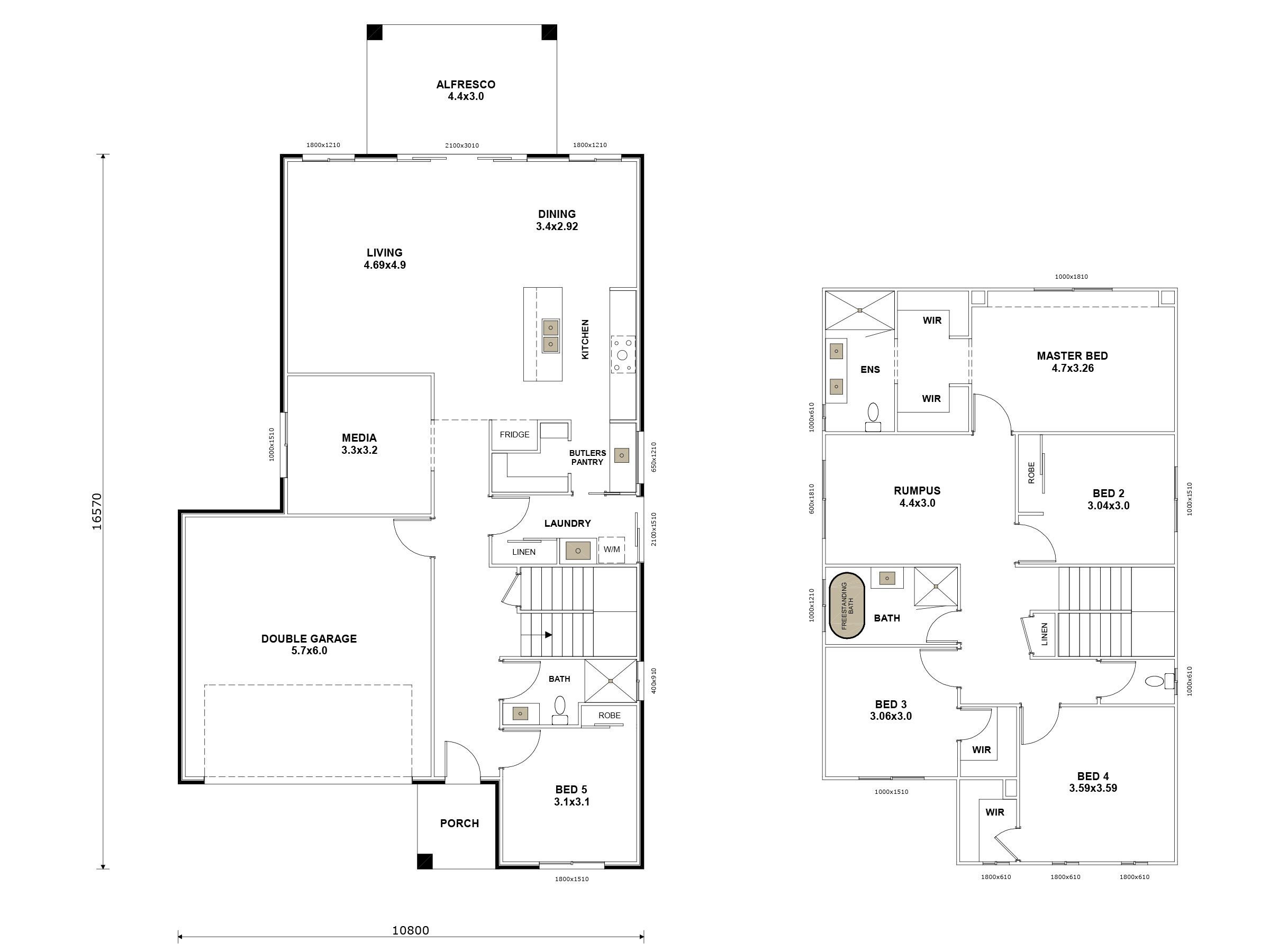 Jersey 265 Floor Plan