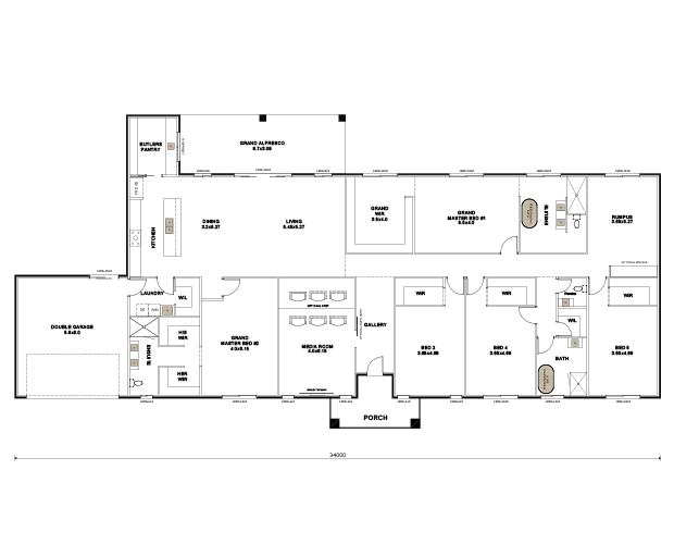 Landing 413 Floor Plan