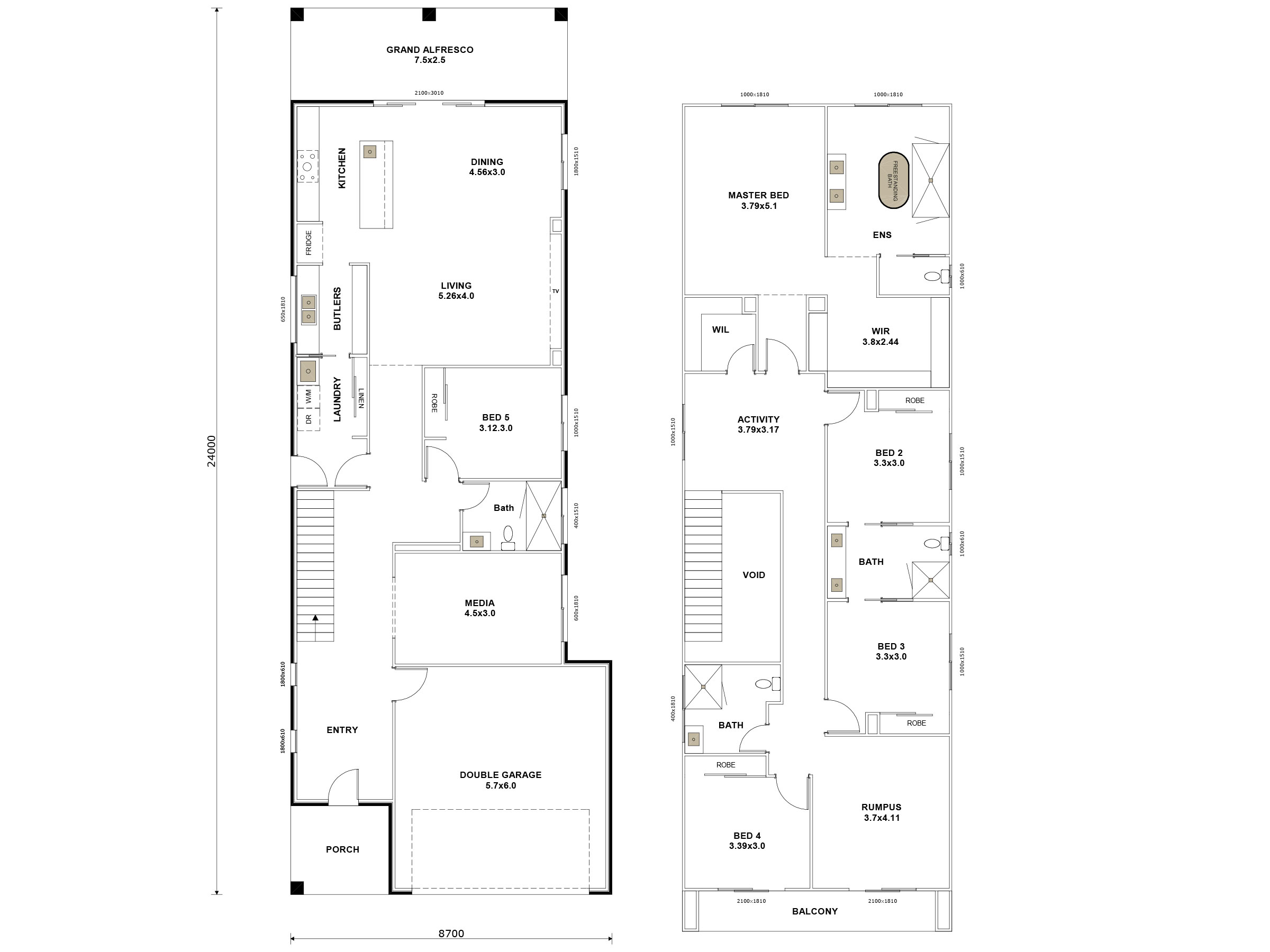 Monte Carlo 351 Floor Plan