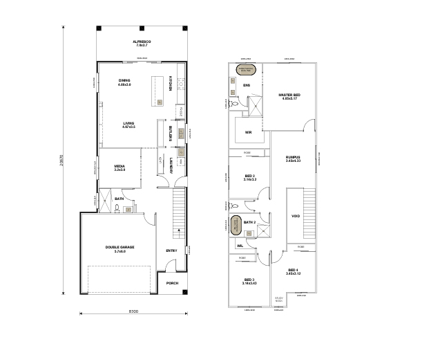Newry 279 Floor Plan