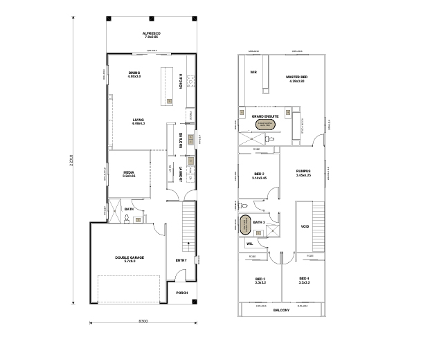 Newry 302 (Alt C) Floor Plan
