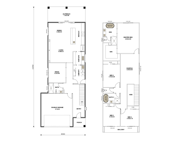 Newry 302 Floor Plan