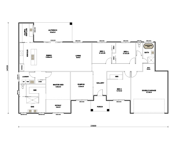 Samford 269 Floor Plan